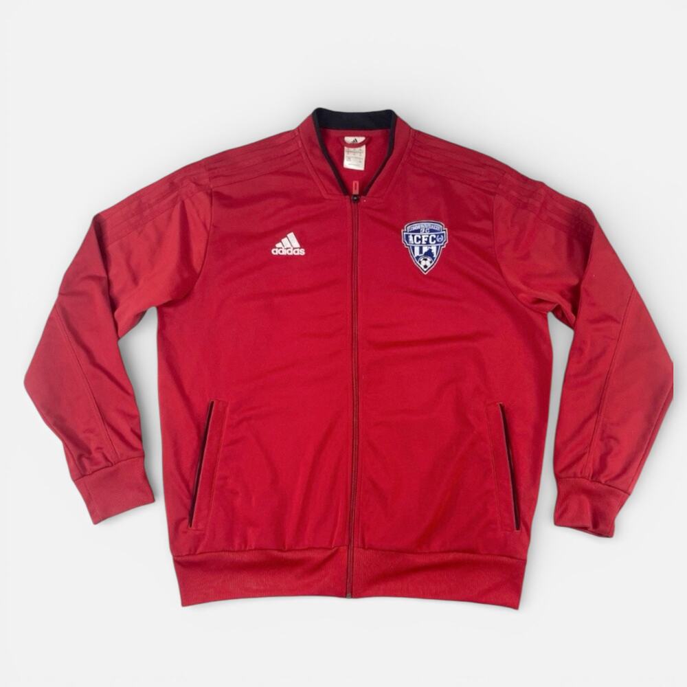 Adidas Virginia Commonwealth FC CFC Soccer Club Zip Up Track Jacket Sz XL